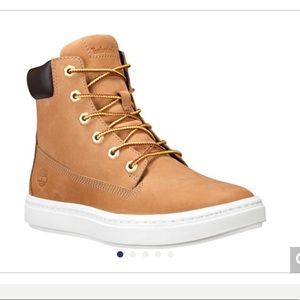 Timberland London — Wheat Nubuck — Size 8